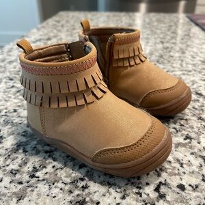 Stride Rite 360 Toddler Girl Fringe Bootie